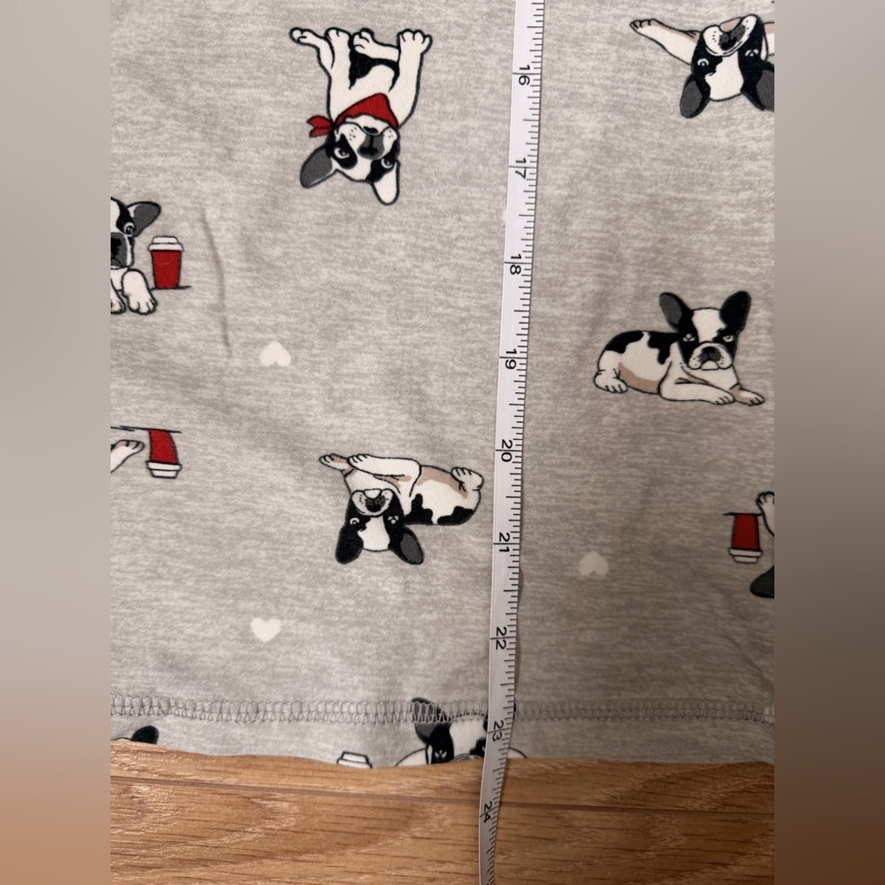 ARDENE - Ultra Soft - Gray Pajamas with Dog Puppy Print - Picture 5 of 10